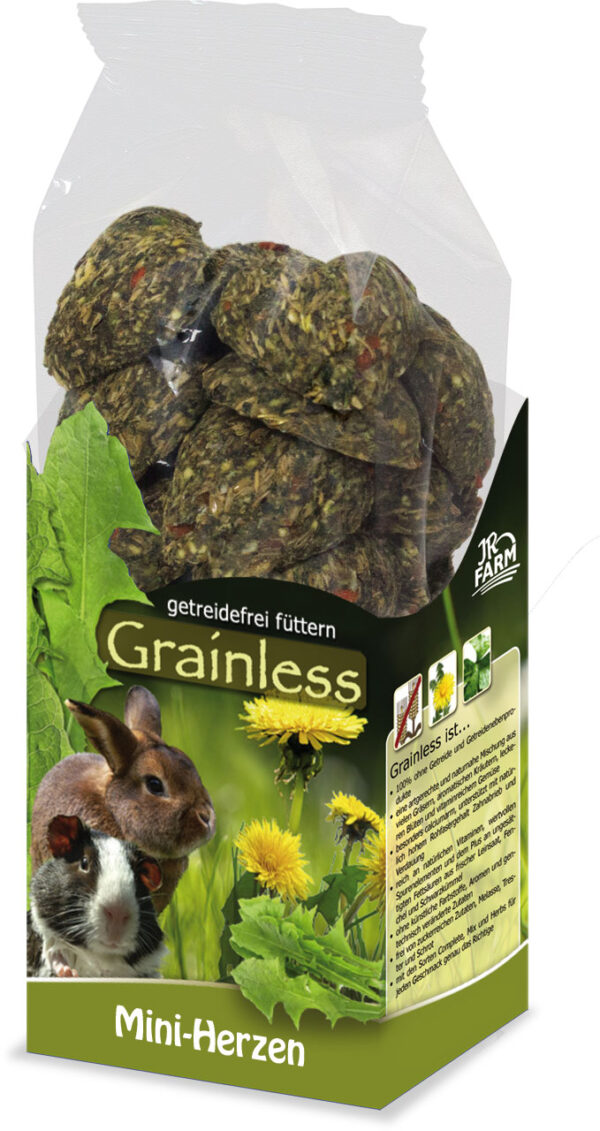 JR Grainless Mini-Herzen 150g
