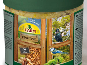 JR Garden Erdnussbut.Mehlwü.400g