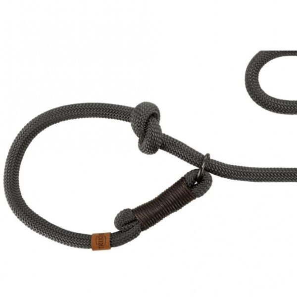Trixie BE NORDIC Retrieverleine - dunkelgrau / S-M – Bild 3
