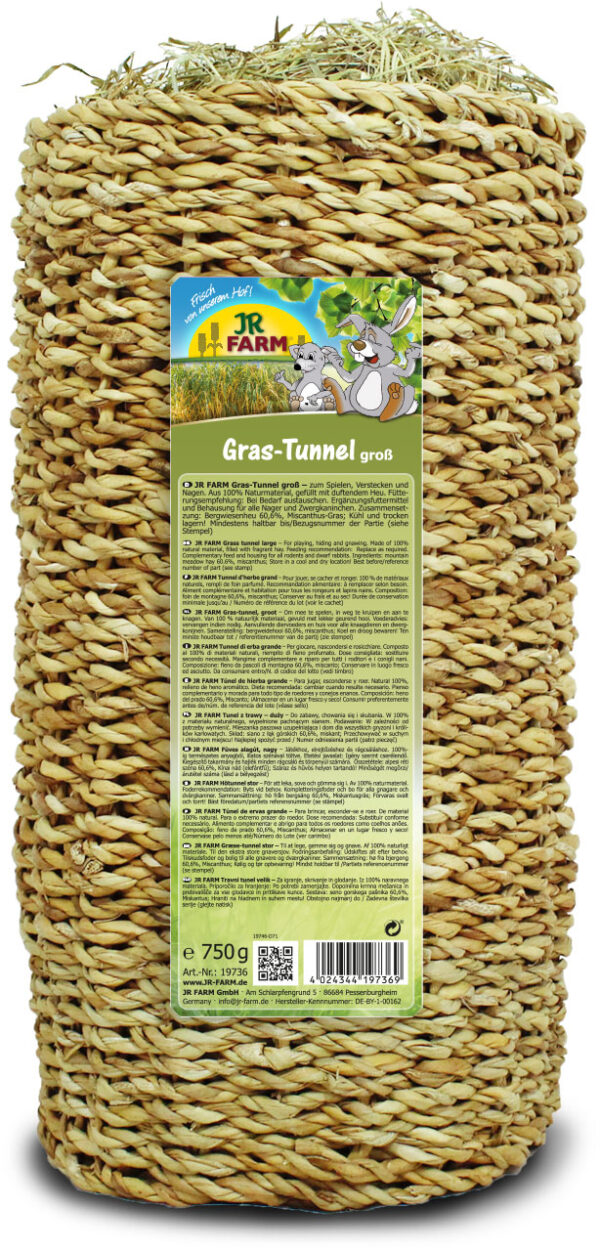 JR Farm Gras-Tunnel groß 750g