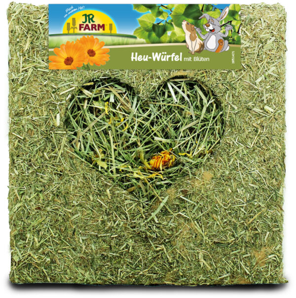 JR HeuWürfel groß +Blüten 450g