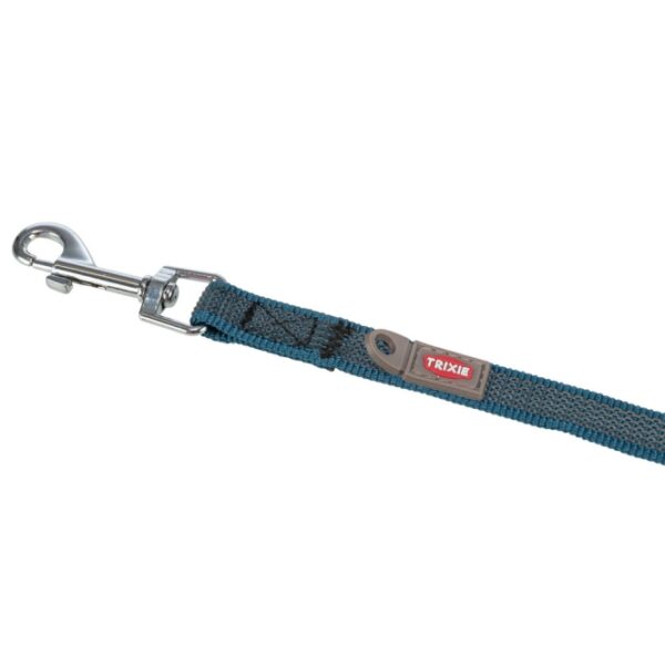 Trixie Schleppleine, gummiert - petrol - 15 m/15 mm – Bild 3