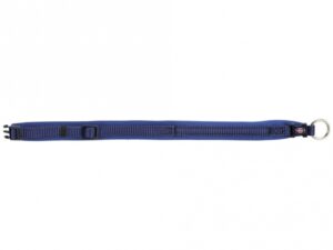 Trixie Premium Halsband, extra breite Neopren Polsterung - indigo/royalblau - 56-62 cm/25 mm