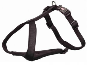 Trixie Premium Y-Geschirr - schwarz - 85-105 cm/25 mm