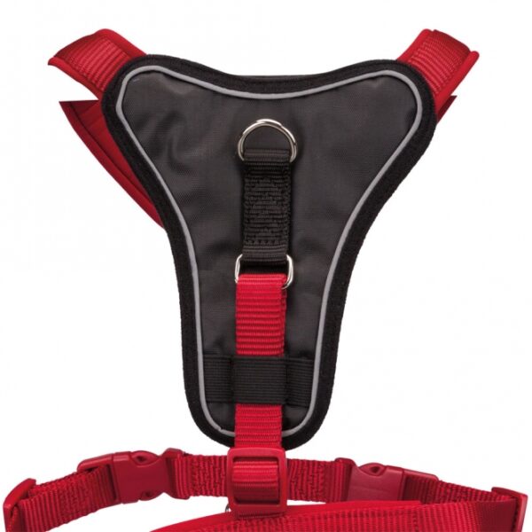 Trixie Premium Y-Geschirr - rot - 37-45 cm/15 mm – Bild 3