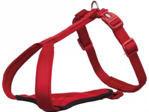 Trixie Premium Y-Geschirr - rot - 95-120 cm/25 mm