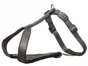 Trixie Premium Y-Geschirr - grafit - 75-95 cm/25 mm