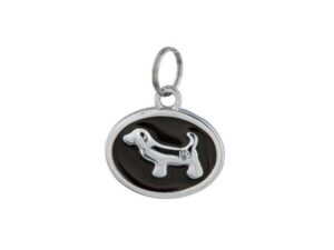 Trixie Schmuck-Adressanhänger Hund oval