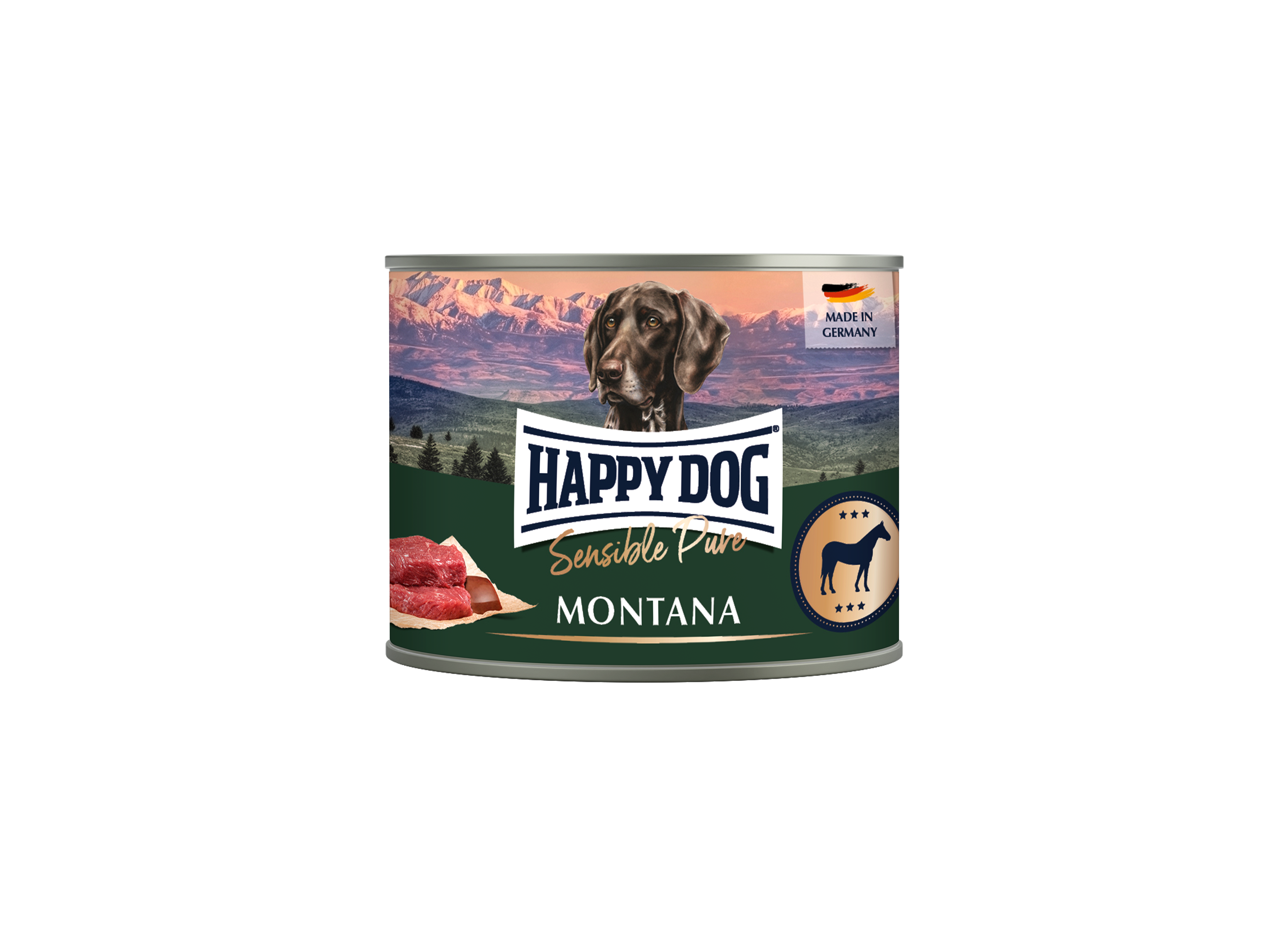 HappyDog SensPur Montana Pferd 200gD