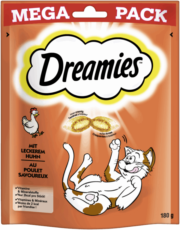 Dreamies Huhn Mega Pack 180g