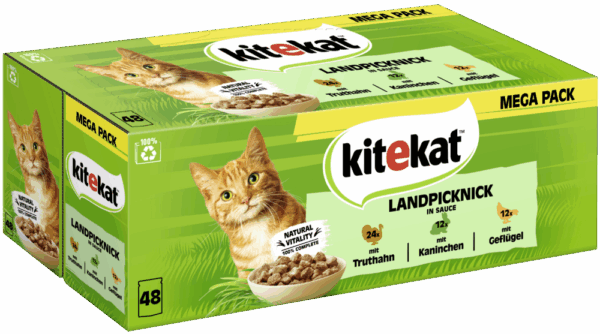 KiteKat MultiPack Landpicknick Sauce 48x85gP