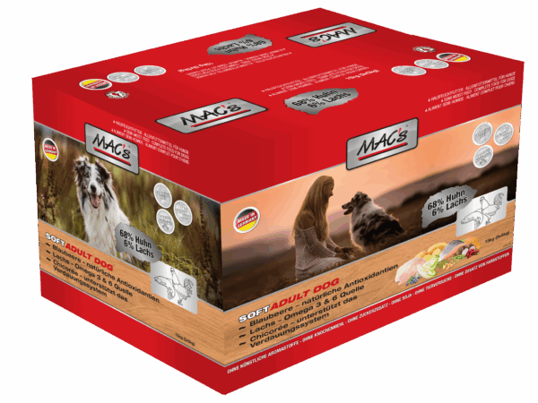 Macs Soft Huhn+Lachs 3x5kg