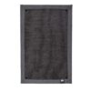 EBI Eck-Kratzmatte Krappa - 58 x 38cm - schwarz