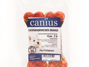 Canius EU LachsKauknochen orange 12cm 2er