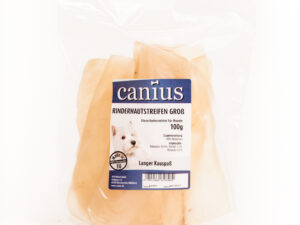 Canius EU Rinderhautstreifen Groß 100g