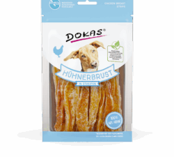 Dokas Hühnerbrust Streifen 70g