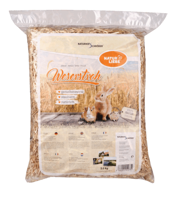Weserstroh locker gestopft 3kg