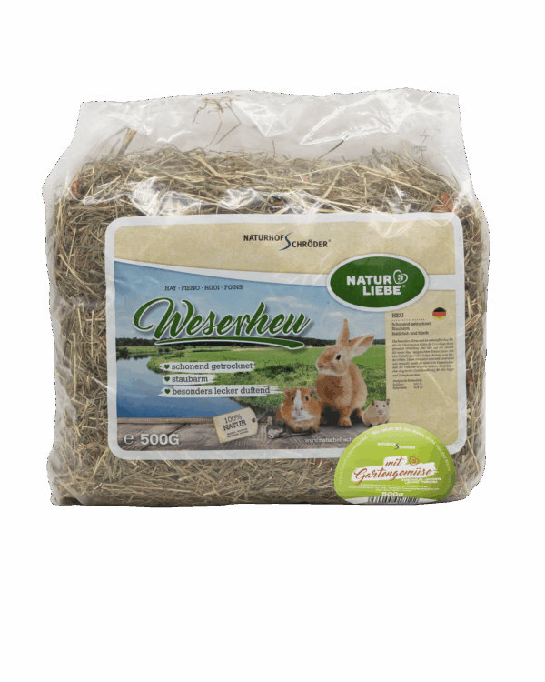 Weserheu Gartengemüse locker gestopft 500g