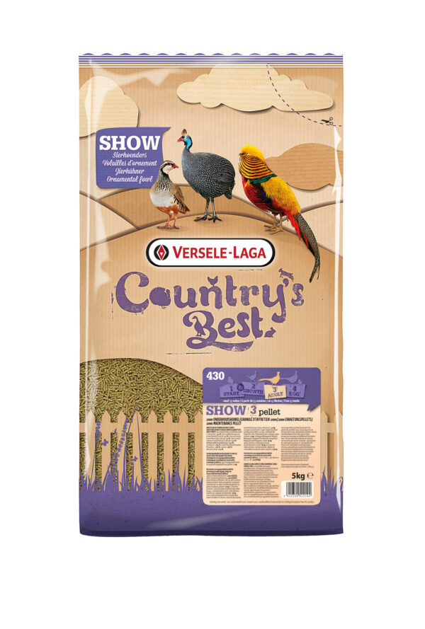 Versele Laga Bird Countrys Best SHOW 3 Pell.5kg