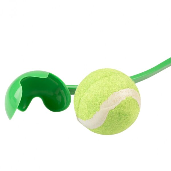 Duvoplus Tennisballwerfer - grün - 40 cm – Bild 3