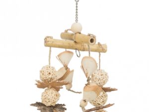 Trixie Naturspielzeug aus Bambus, Rattan und Holz