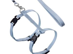 Karlie ASP Katzengeschirr mit Leine - Hellblau