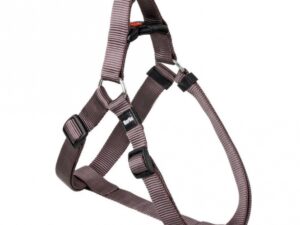 Karlie ASP Step&Go Geschirr - Braun - 20 mm, 53-77 cm