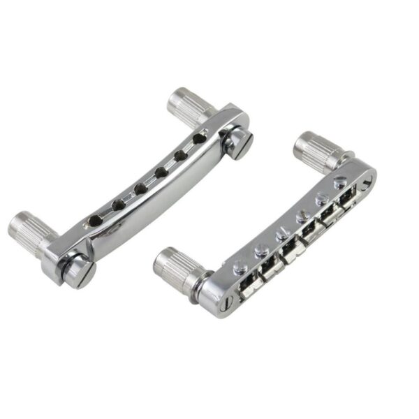 DIMAVERY Brücke u. Stopbar Tailpiece für LP-Modell