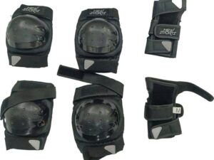 NSP Schützer-Set schwarz, Gr.S bis 25kg