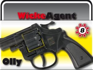8er Agentenrevolver Olly 12,7cm, Box