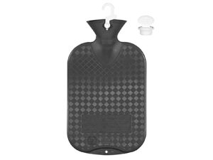 fashy Wärmflasche Halblamelle 2 l anthrazit