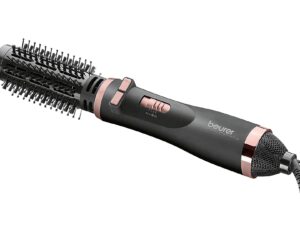 beurer Rotierende Warmluftbürste Style Pro HT 80 591.19 2 austauschbare Aufsätze: Lockenbürste und Thermobürste mit Keramikbeschichtung