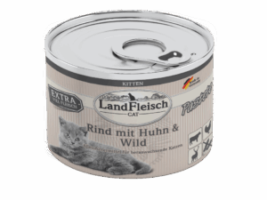 Landfleisch Cat Kitten Rind Huhn195gD